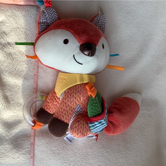 SkipHop Baby Bandana Buddies Activity Fox - Picture 3 of 6